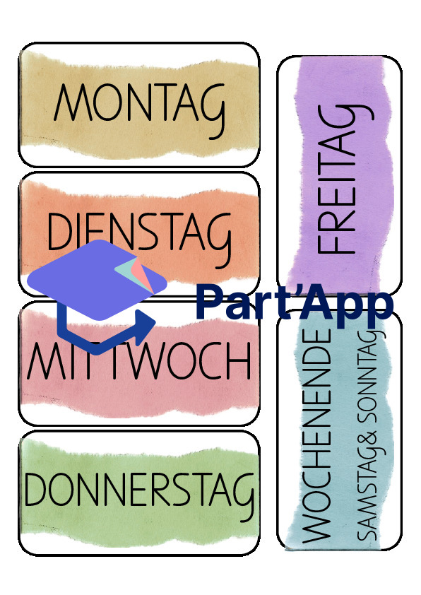 Wochenplan Karten Set_7