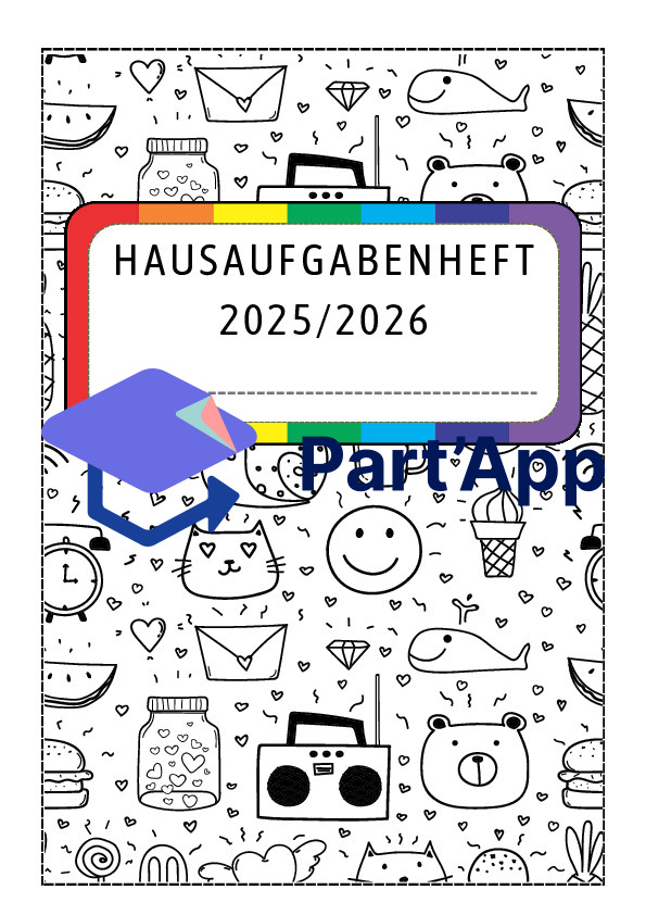 Hausaufgabeheft / Agenda 25/26_4