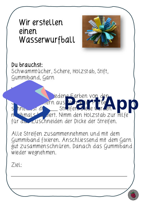 Wasserwurfball - Bastelanleitung ohne Vorkenntnisse_5