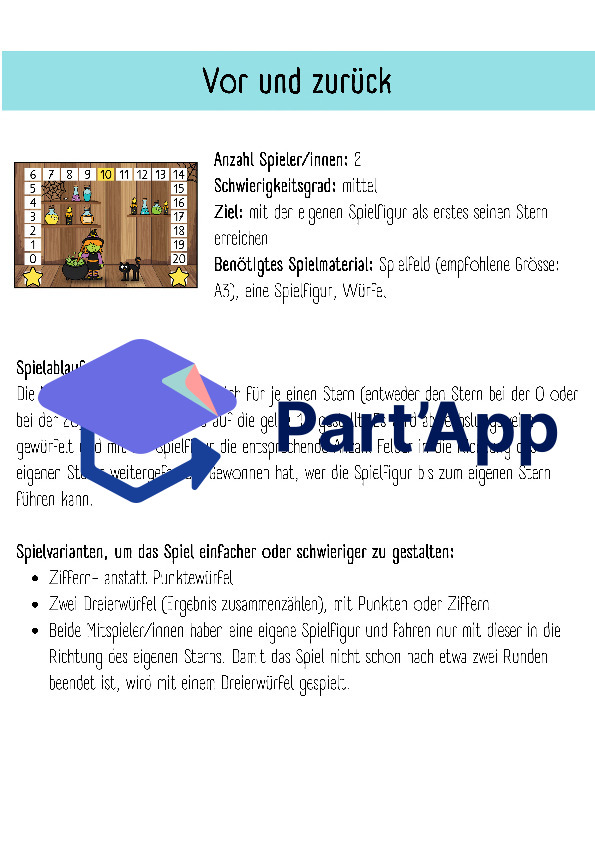 Brettspiele Hexe (Kindergarten / Mathe)_5