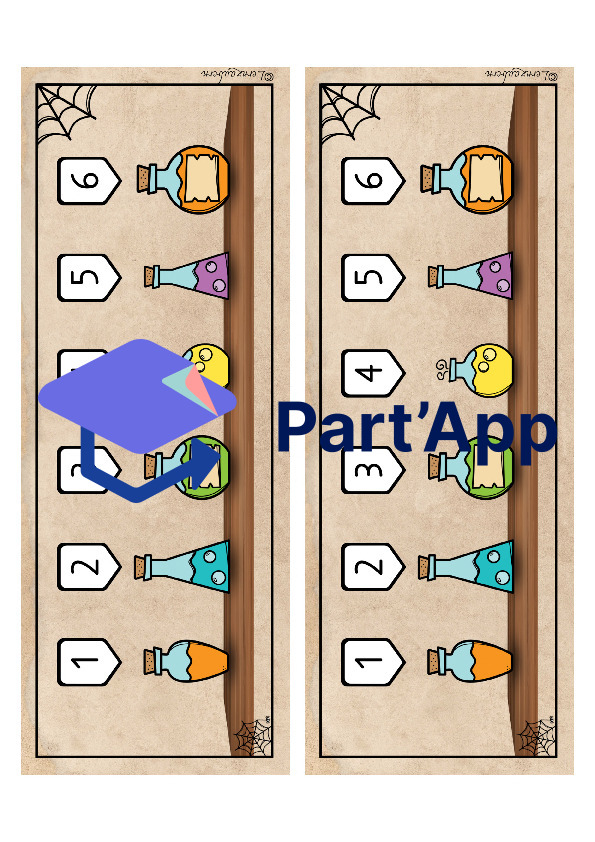 Brettspiele Hexe (Kindergarten / Mathe)_9