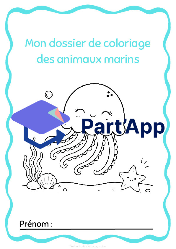 Dossier coloriage animaux marins_2