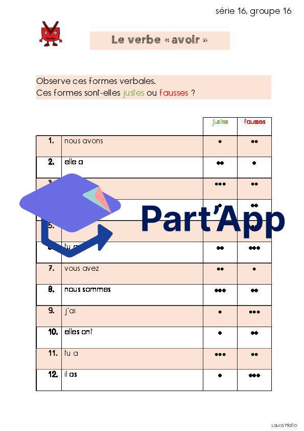 Lexidata, le verbe 4H_5
