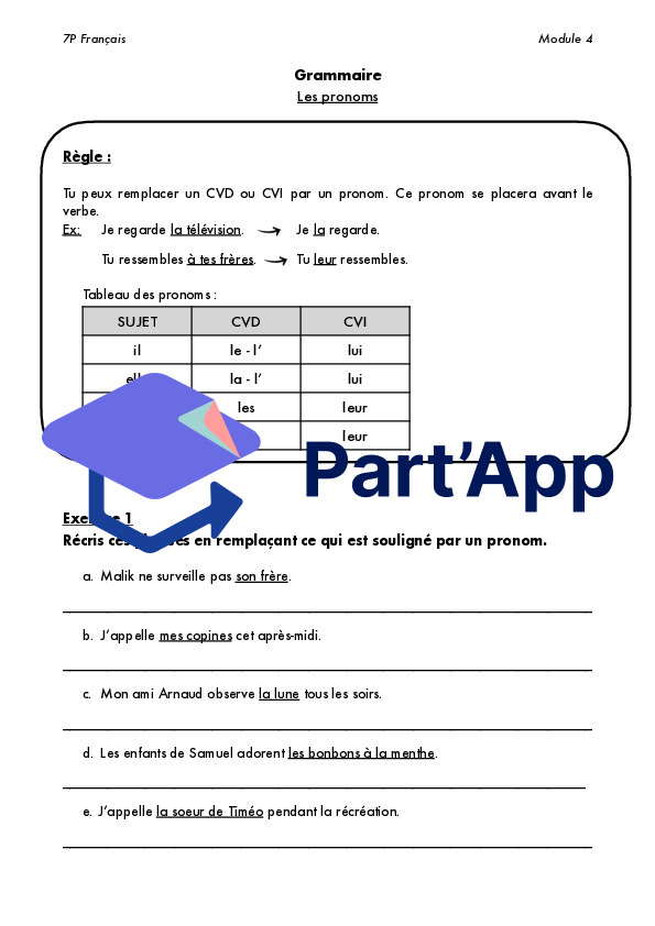 Français Module 4 - 7P_4
