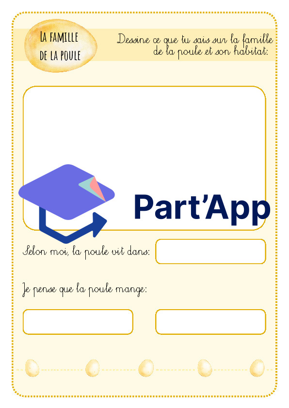 3H-4H: Sciences - La poule et les poussins_5