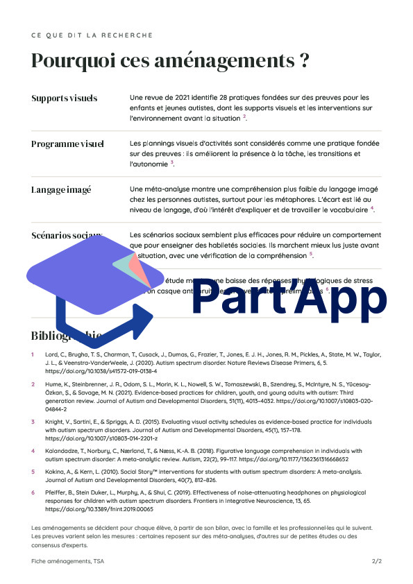 Aménagements scolaires : 7 fiches pratiques_5