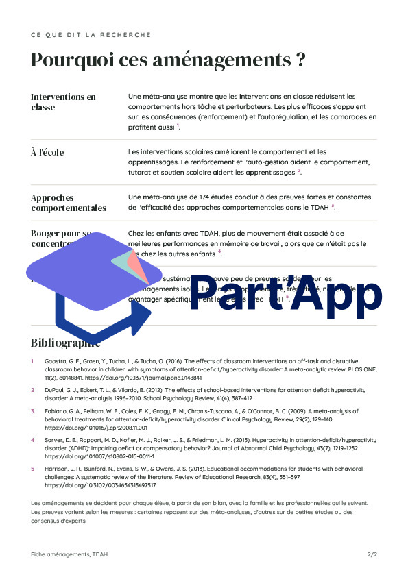 Aménagements scolaires : 7 fiches pratiques_7