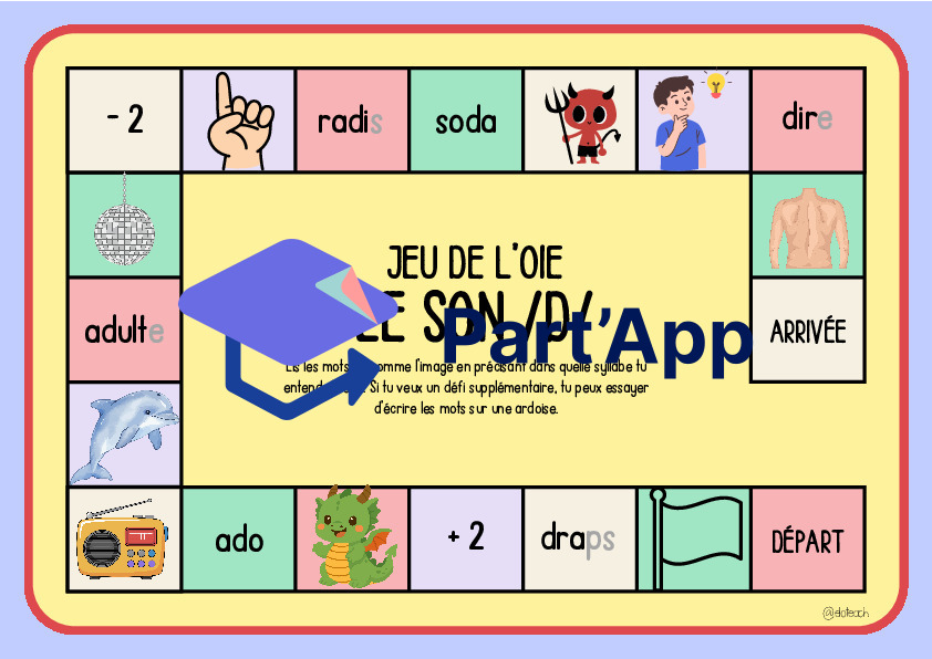 Jeux de l'oie - Temps 3_4