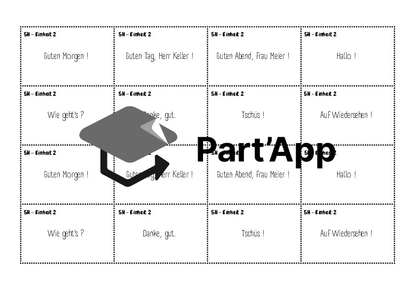 Cartes de vocabulaire allemand 5H_3