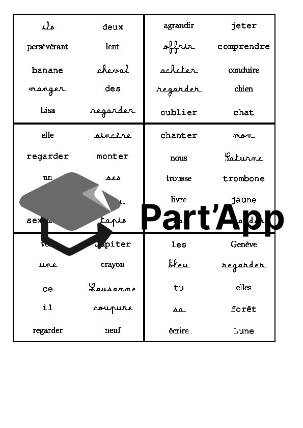 Jeu du double classes grammaticales_2