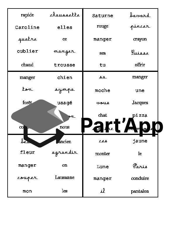 Jeu du double classes grammaticales_4