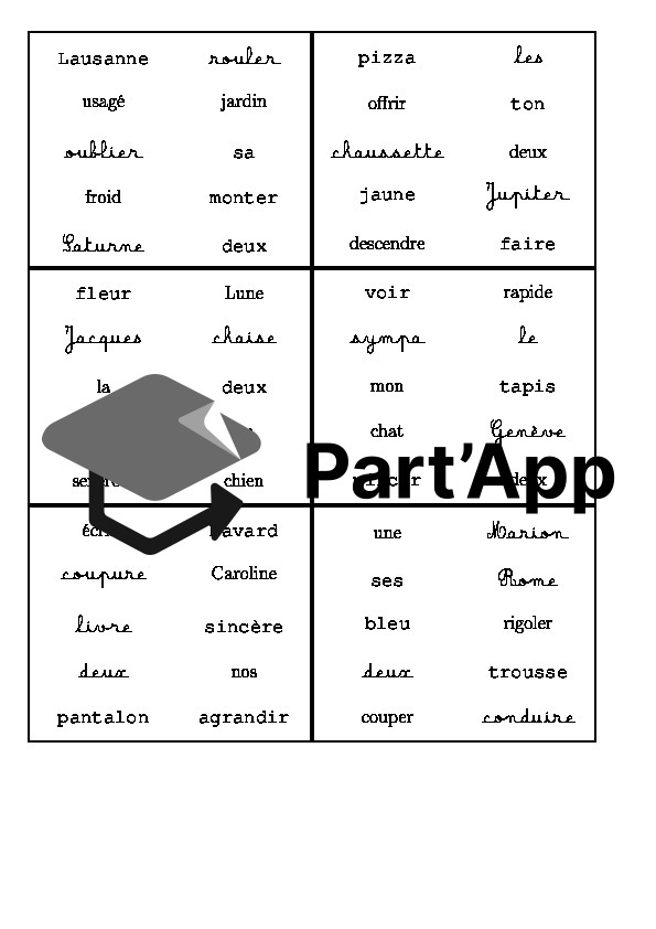 Jeu du double classes grammaticales_10