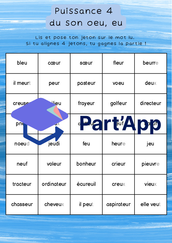 3h : Puissance 4 du son eu, oeu_2