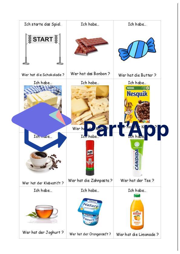 Allemand 5P - Cartes Einheit 1 - « Ich habe… Wer hat…? »_2