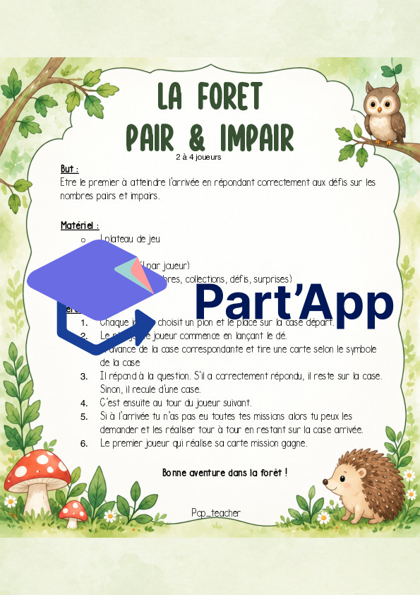 La forêt du pair et impair_3