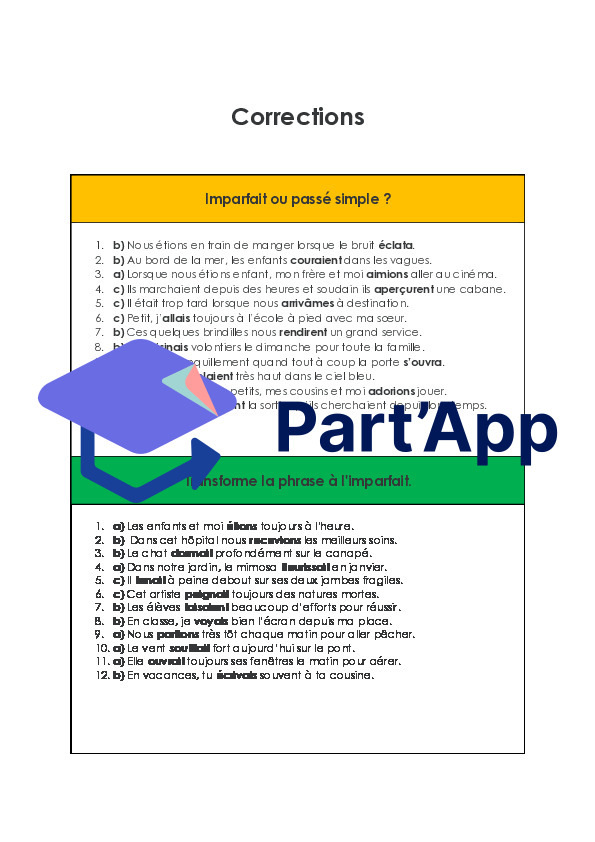 Imparfait ou passé simple_3