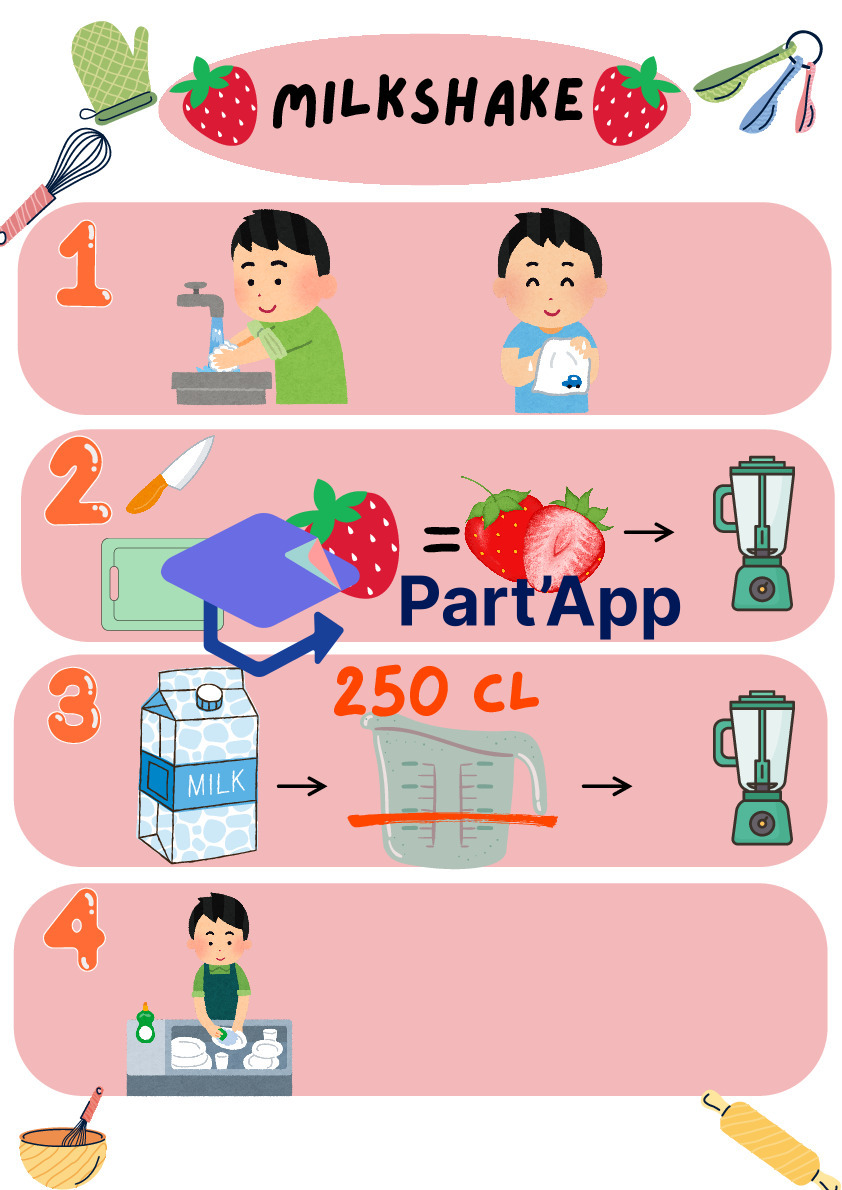 Pack 5 Fiches Recettes Élèves : Ateliers Cuisine en Autonomie (Maternelle/Primaire)_3