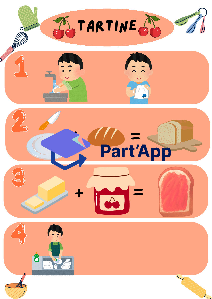 Pack 5 Fiches Recettes Élèves : Ateliers Cuisine en Autonomie (Maternelle/Primaire)_4