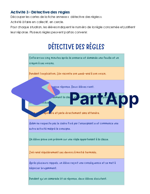 Les règles de notre classe – Kit d’activités 7P_6