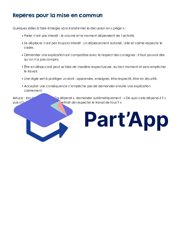 Les règles de notre classe – Kit d’activités 7P_8