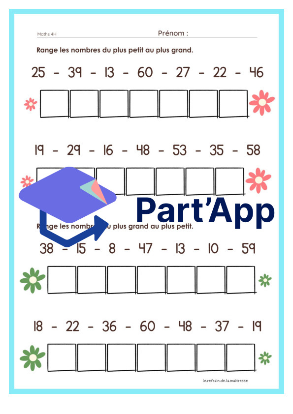 Evaluation diagnostique maths 4H_4