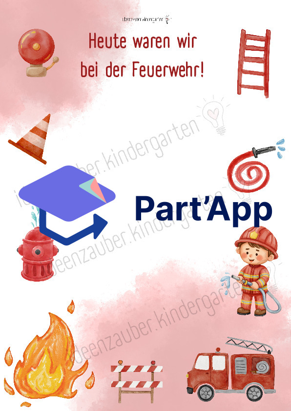 Heute waren wir bei der Feuerwehr! Portfolioblatt_2