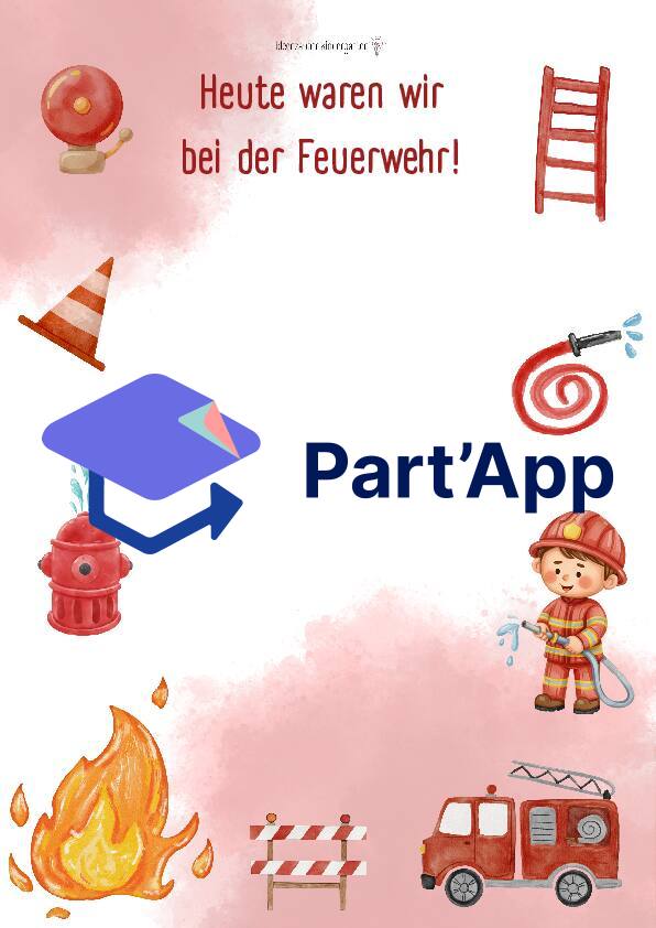 Heute waren wir bei der Feuerwehr! Portfolioblatt_3