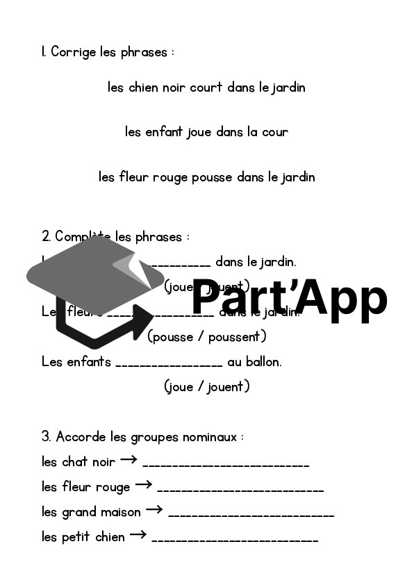 Ceinture d'orthographe ⚫ noire – Les accords dans la phrase_19