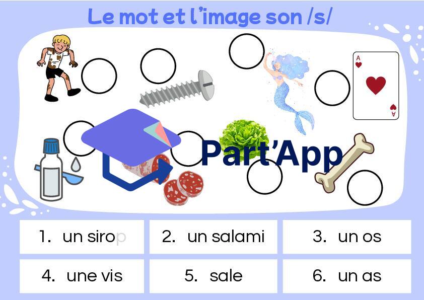 Le mot et l'image son /s/_2