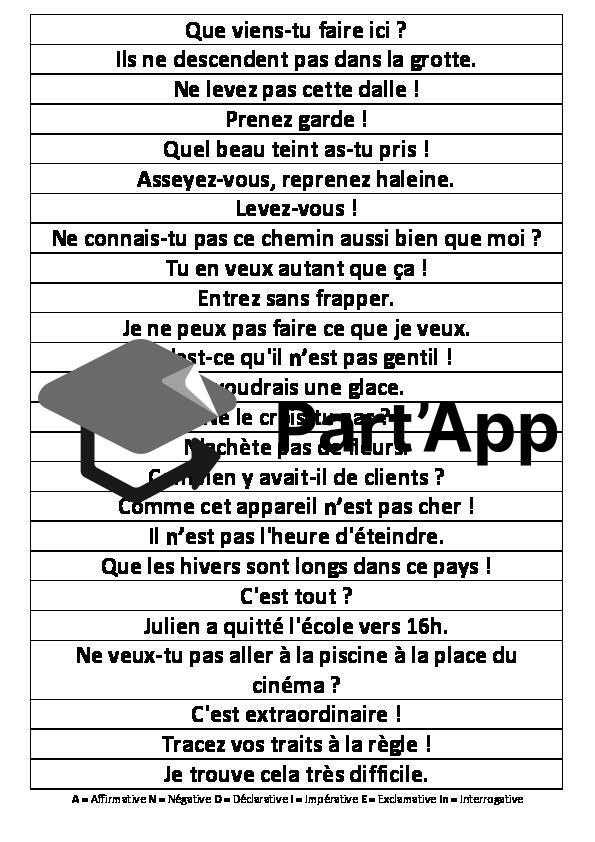 Français 7H-8H - Types et formes de phrase (jeu d'étiquettes)_2