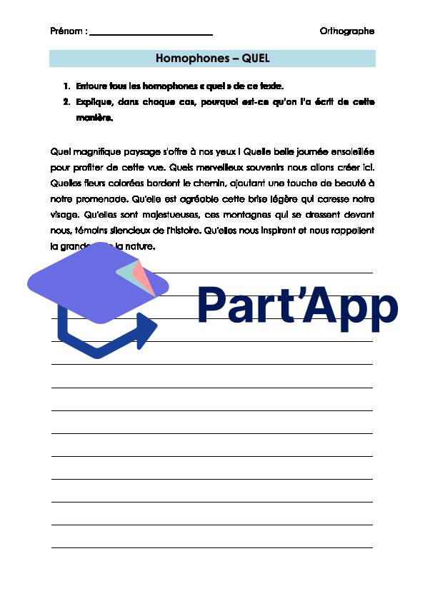 Français 7H-8H - Homophone QUEL (fiche d'exercices)_2