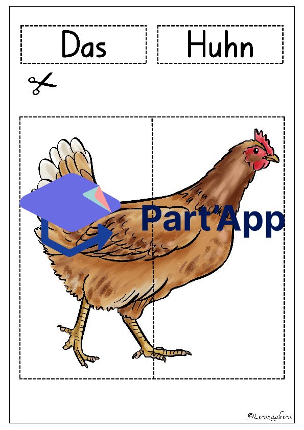 Lapbook Huhn für den Kindergarten_44