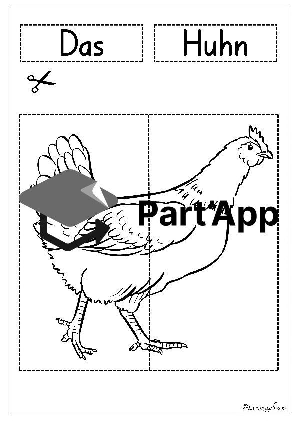 Lapbook Huhn für den Kindergarten_49