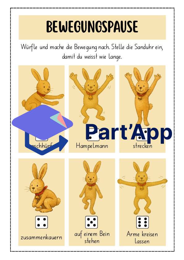 Plakat Bewegungspause Hase_2