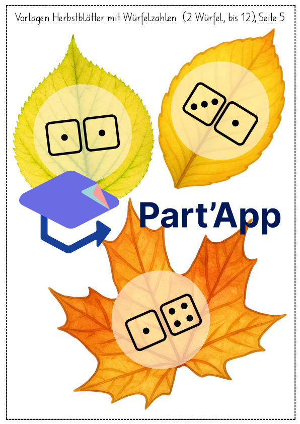 Feuilles d'automne - Compter et reconnaître les quantités_69