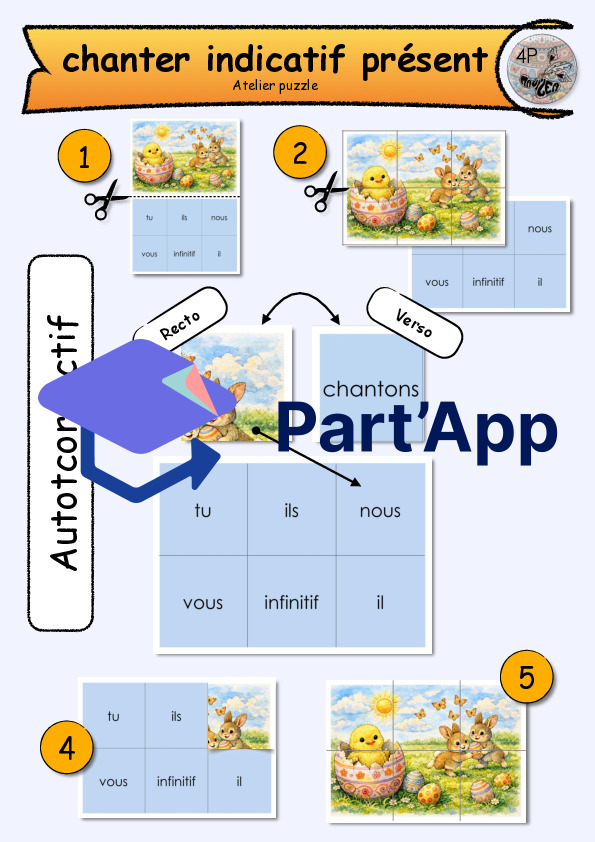 4P Puzzle de conjugaison_3