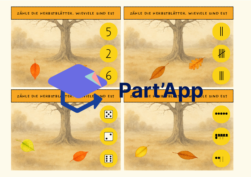 Cartes à agrafer Automne_44