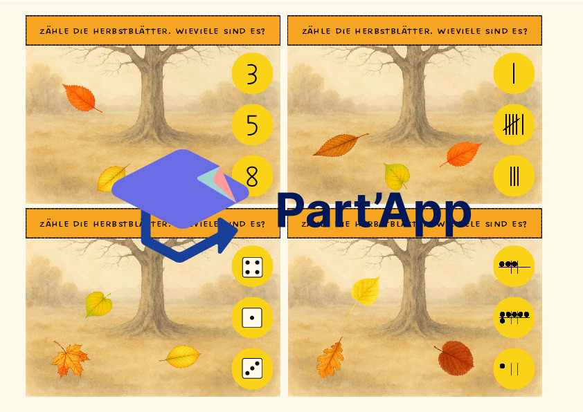 Cartes à agrafer Automne_45