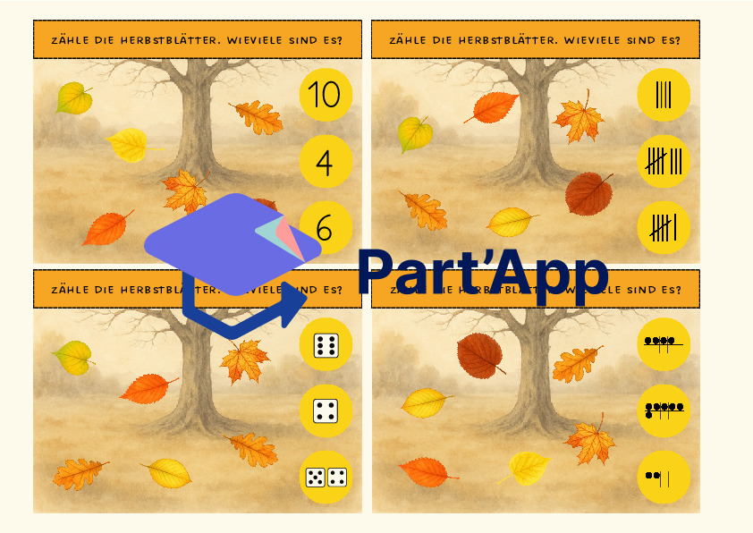Cartes à agrafer Automne_48