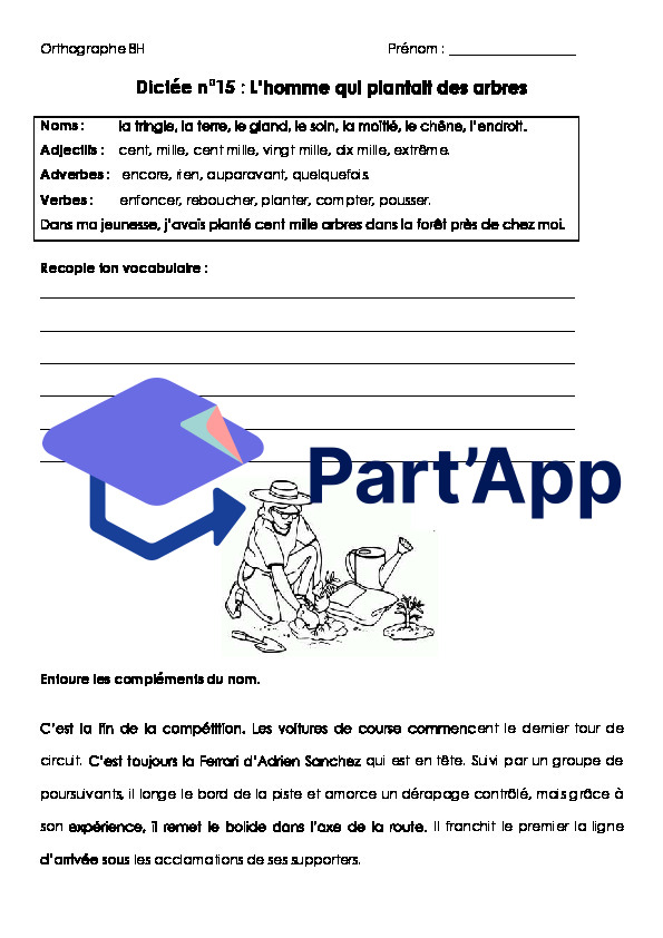 Français 7H-8H - Fiche dictée 15 (8H - imparfait et plus-que-parfait)_45
