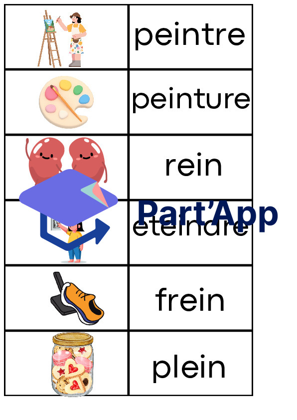 Lecture Sons in / im et ain / ein_7