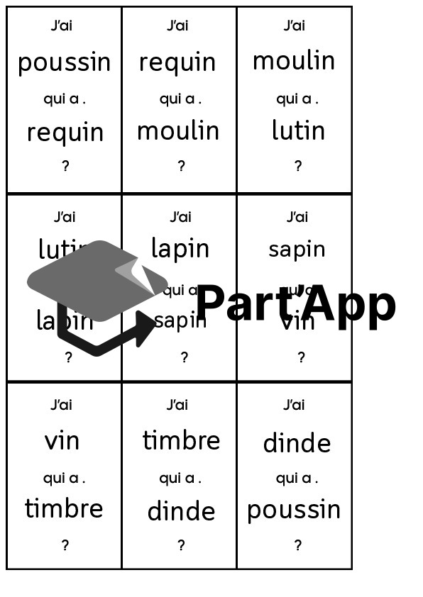 Lecture Sons in / im et ain / ein_8