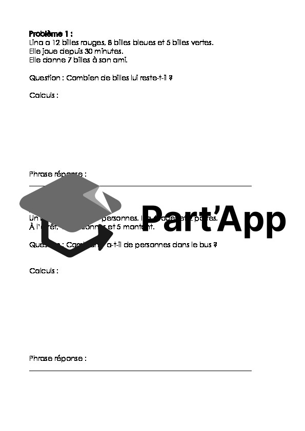 Problèmes de math 5P, additions et soustractions_3