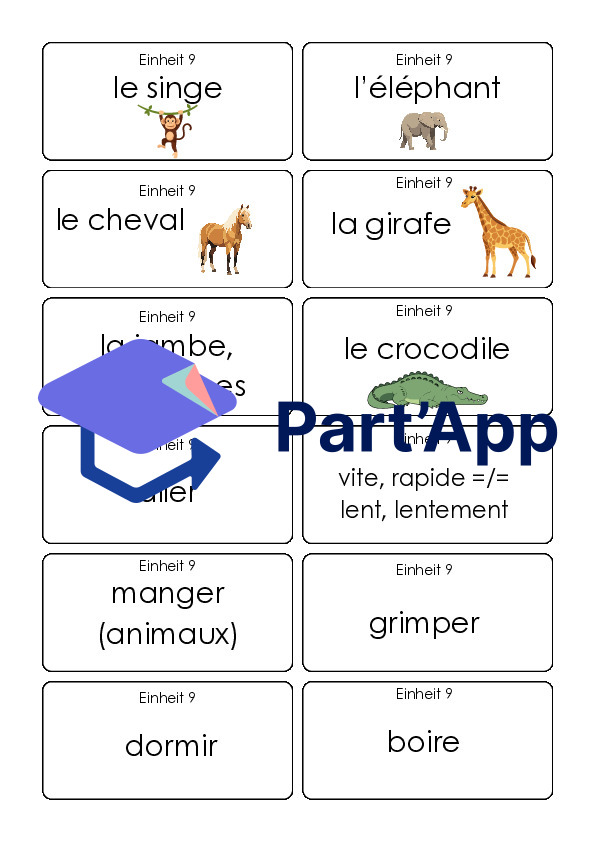 Vocabulaire allemand E9 - 6H_4
