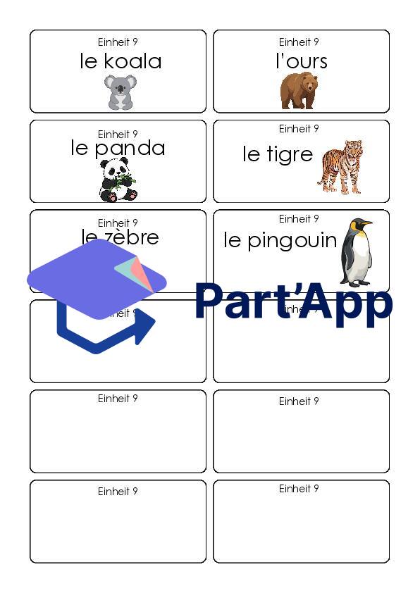 Vocabulaire allemand E9 - 6H_6