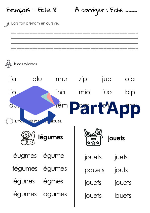 Devoirs français 3P_11