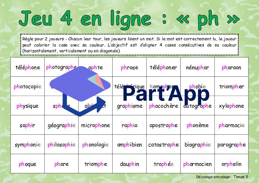 Jeu 4 en ligne : le son ph (temps 5)_9