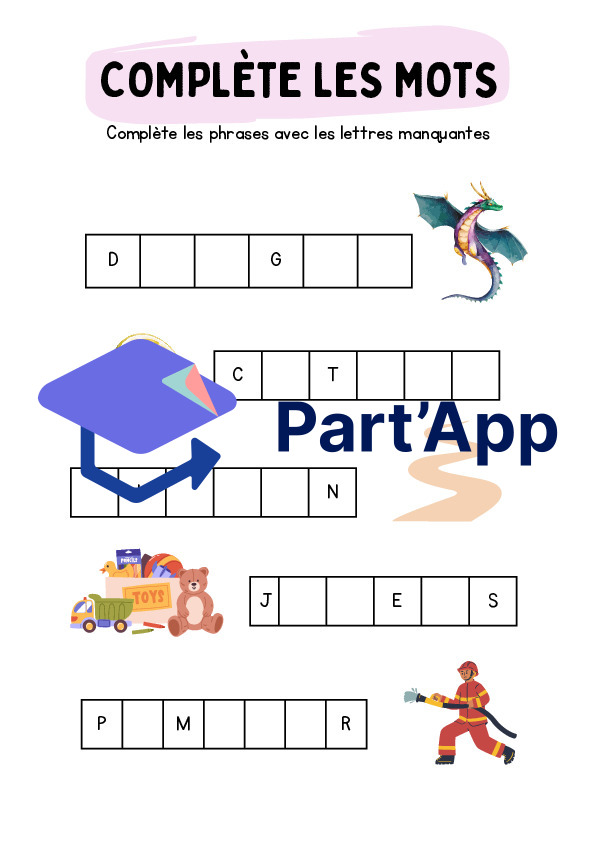 Complète les mots !_6