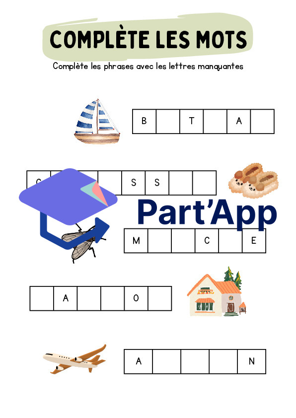 Complète les mots !_7