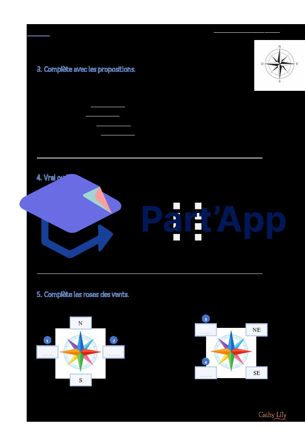 Géographie – se repérer avec les points cardinaux_5
